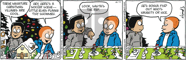 Cleats on Wednesday December 11, 2002 Comic Strip