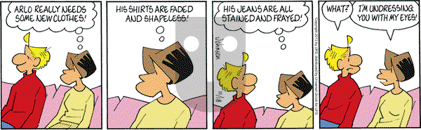 Arlo and Janis on Monday November 18, 2013 Comic Strip