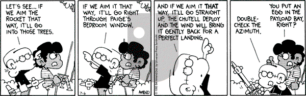 FoxTrot on Tuesday July 6, 1993 Comic Strip