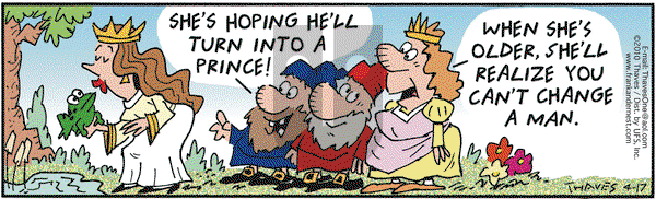 Frank and Ernest on Saturday April 17, 2010 Comic Strip