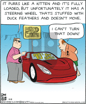Brevity on Monday June 16, 2014 Comic Strip