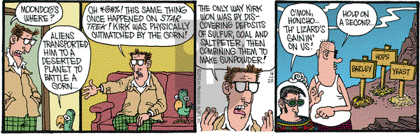 Monty on Friday April 23, 2010 Comic Strip
