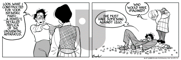 9 Chickweed Lane on Saturday April 17, 2004 Comic Strip