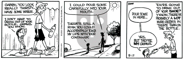 Grand Avenue on Wednesday August 17, 2005 Comic Strip