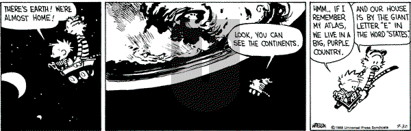 Calvin and Hobbes - Friday September 30, 1988 Comic Strip