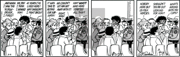 Doonesbury on Saturday February 2, 1985 Comic Strip