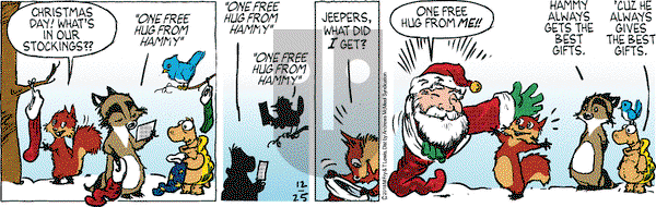 Over the Hedge on Tuesday December 25, 2018 Comic Strip
