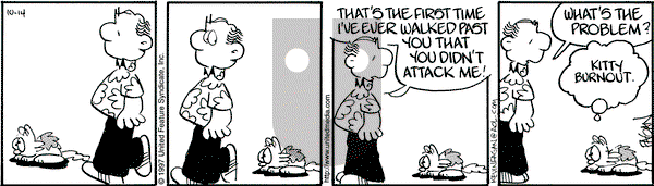 Drabble on Tuesday October 14, 1997 Comic Strip