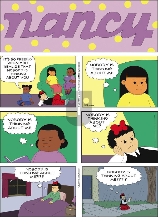 Nancy - Sunday September 25, 2022 Comic Strip