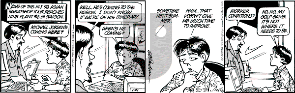 Doonesbury on Wednesday January 21, 1998 Comic Strip