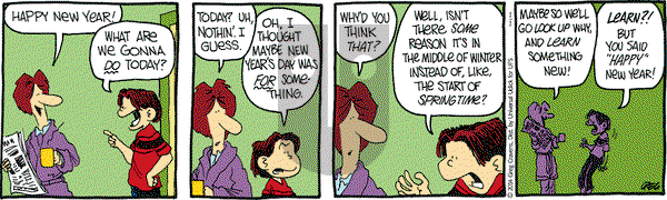 The Buckets on Wednesday January 1, 2014 Comic Strip