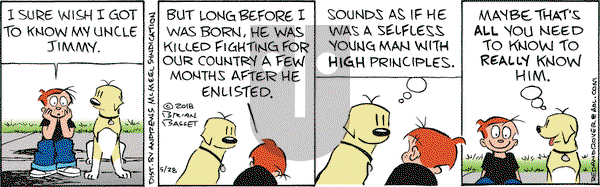 Red and Rover on Monday May 28, 2018 Comic Strip