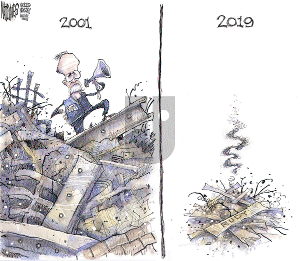 Matt Davies on Friday October 11, 2019 Comic Strip