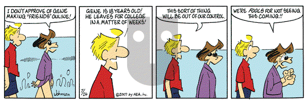 Arlo and Janis on Thursday July 26, 2007 Comic Strip