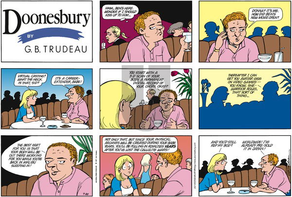 Doonesbury on Friday July 25, 1997 Comic Strip
