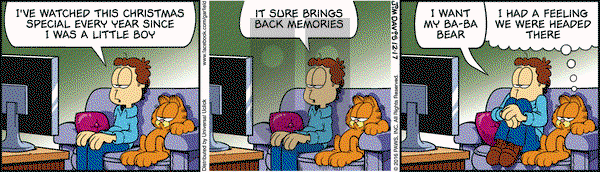 Garfield on Saturday December 17, 2016 Comic Strip