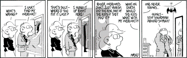 FoxTrot on Monday February 6, 1989 Comic Strip