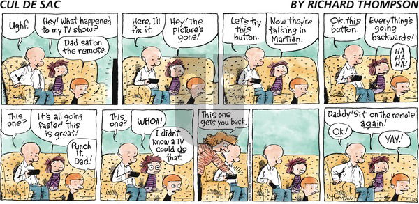 Cul de Sac on Sunday January 24, 2010 Comic Strip