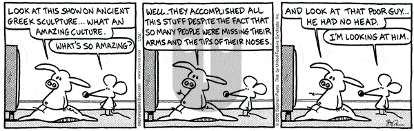Pearls Before Swine on Saturday January 26, 2002 Comic Strip