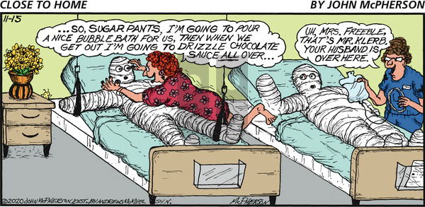Close to Home - Sunday November 15, 2020 Comic Strip