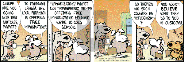 DeFlocked on Friday February 15, 2019 Comic Strip