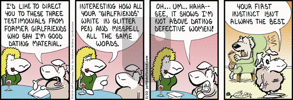DeFlocked on Friday February 22, 2019 Comic Strip