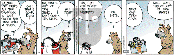 Get Fuzzy on Thursday July 5, 2012 Comic Strip