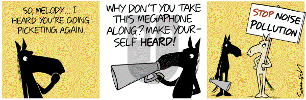 Dark Side of the Horse on Saturday May 26, 2012 Comic Strip