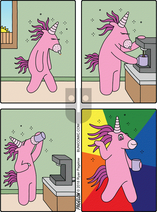 Buni on Friday April 6, 2018 Comic Strip