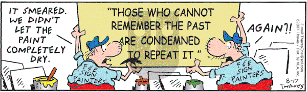 Frank and Ernest - Friday August 17, 2007 Comic Strip