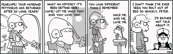 FoxTrot on Saturday October 19, 2002 Comic Strip