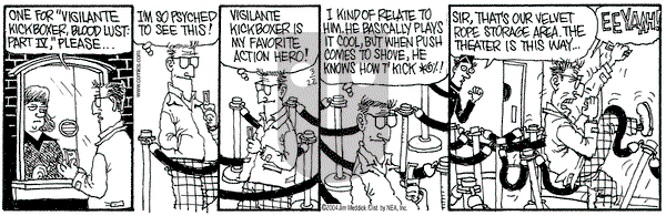 Monty on Monday March 22, 2004 Comic Strip