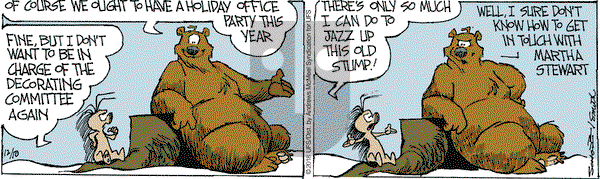 The Grizzwells on Monday December 10, 2018 Comic Strip