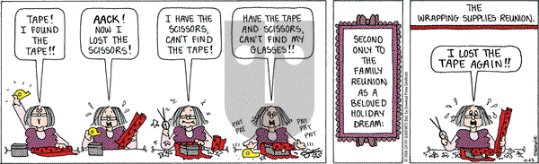 Cathy Classics on Saturday December 23, 2006 Comic Strip