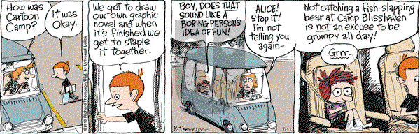 Cul de Sac on Saturday July 11, 2015 Comic Strip