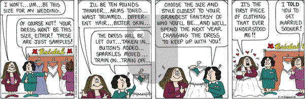 Cathy Classics on Friday May 14, 2004 Comic Strip