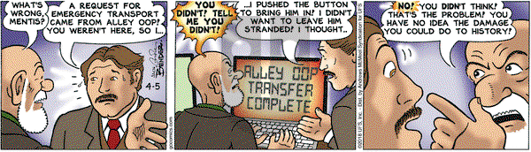 Alley Oop on Thursday April 5, 2018 Comic Strip