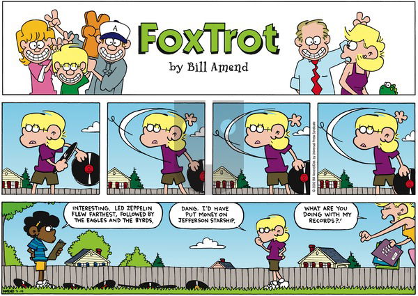 FoxTrot on Sunday July 14, 2002 Comic Strip