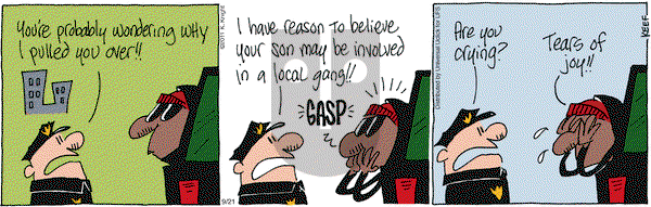 The Knight Life on Wednesday September 21, 2011 Comic Strip