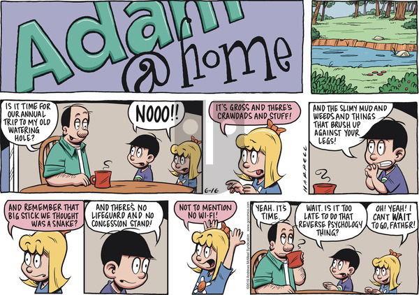 Adam@Home on Sunday June 16, 2019 Comic Strip