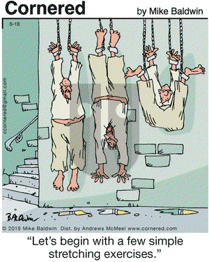 Cornered on Tuesday June 18, 2019 Comic Strip