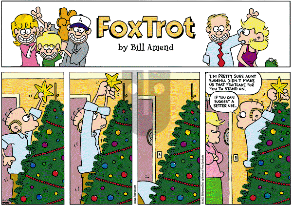 FoxTrot on Tuesday January 23, 2001 Comic Strip