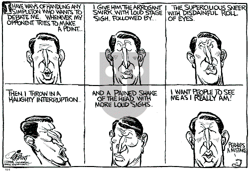 Pat Oliphant on Wednesday October 4, 2000 Comic Strip