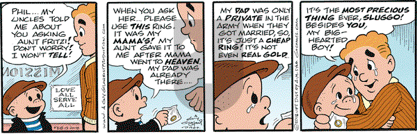 Nancy on Tuesday February 13, 2018 Comic Strip