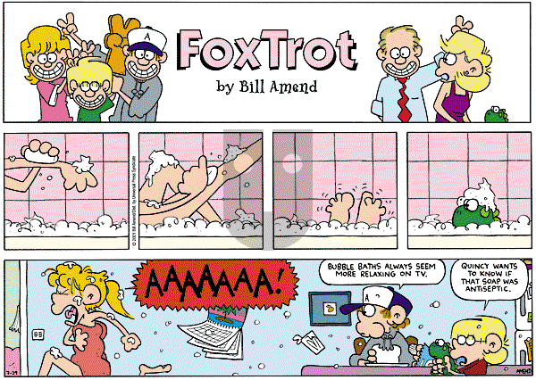 FoxTrot on Sunday July 29, 2001 Comic Strip