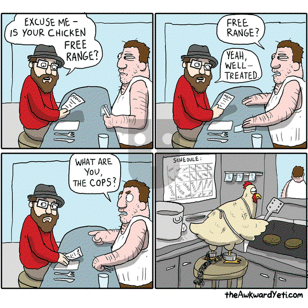 The Awkward Yeti on Saturday March 28, 2015 Comic Strip