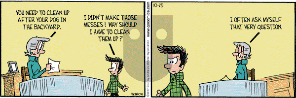 Grand Avenue on Wednesday October 25, 2017 Comic Strip