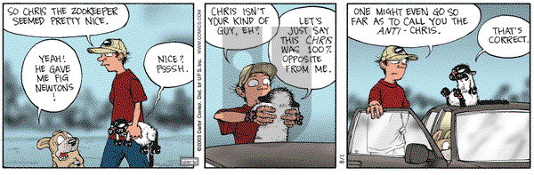 Get Fuzzy on Friday August 1, 2003 Comic Strip