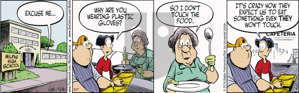 Baldo on Monday March 7, 2016 Comic Strip