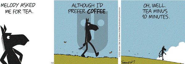 Dark Side of the Horse on Wednesday July 2, 2025 Comic Strip